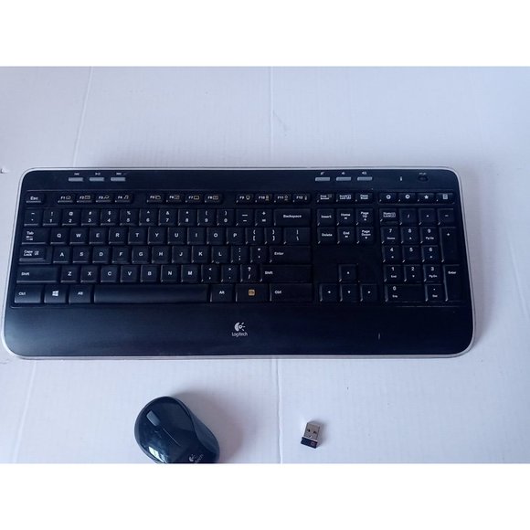 Logitech MK520 Advanced Wireless Keyboard & Mouse Combo K520 M187 Set - Picture 12 of 16